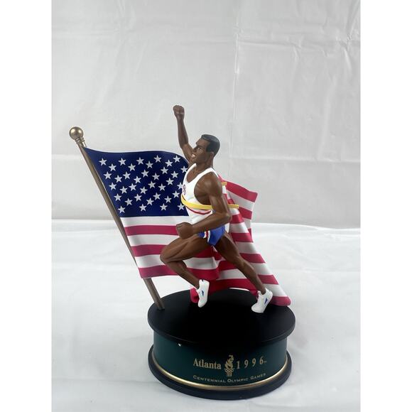THE OLYMPIC SPIRIT ATLANTA 1996 HALLMARK TRACK & FIELD FIGURINE - Picture 2 of 6